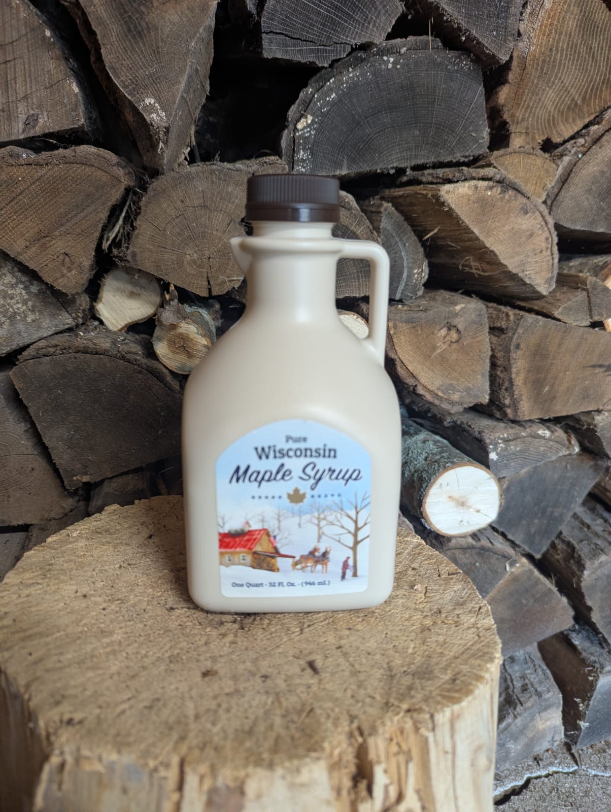 Maple syrup quart
